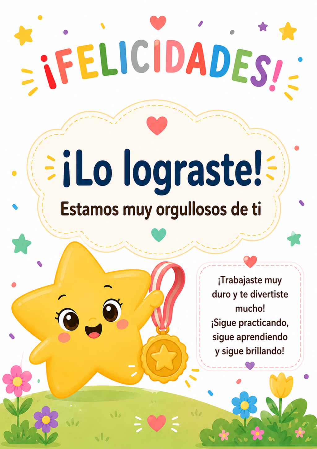 Cuaderno de Trazos Happy Little Learners | Actividades imprimibles de motricidad fina para preescolar (4 a 6 años)
